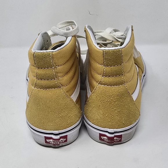 Vans SK8 Hi-Off The Wall Yellow UNISEX W 8.5 Men 7 Skateboarding grungecore, sma - Picture 5 of 10